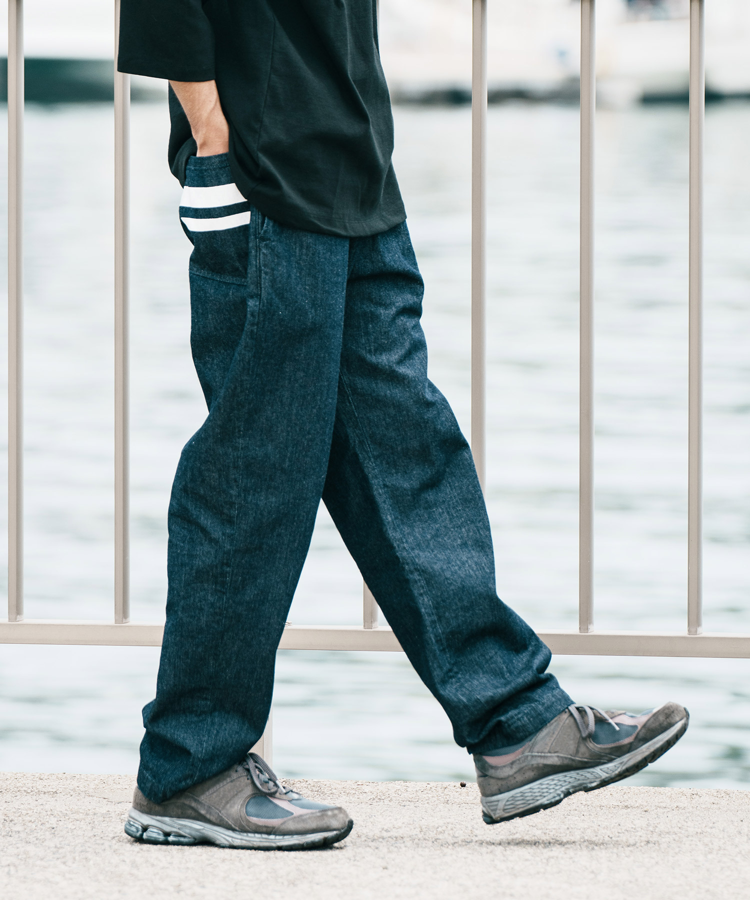 名作【momotaro jeans】出陣 デニム パンツ/ショートパンツ