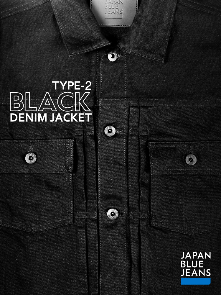 TYPE-2 BLACK DANIM JACKET