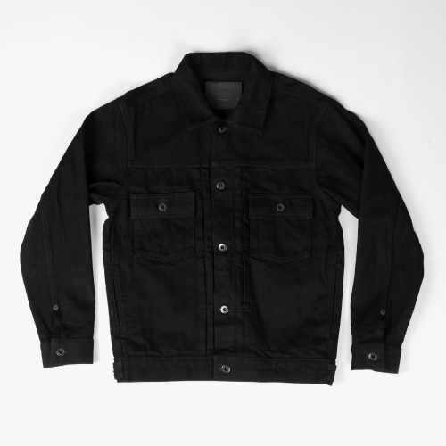 TYPE-2 BLACK DENIM JACKET フロント