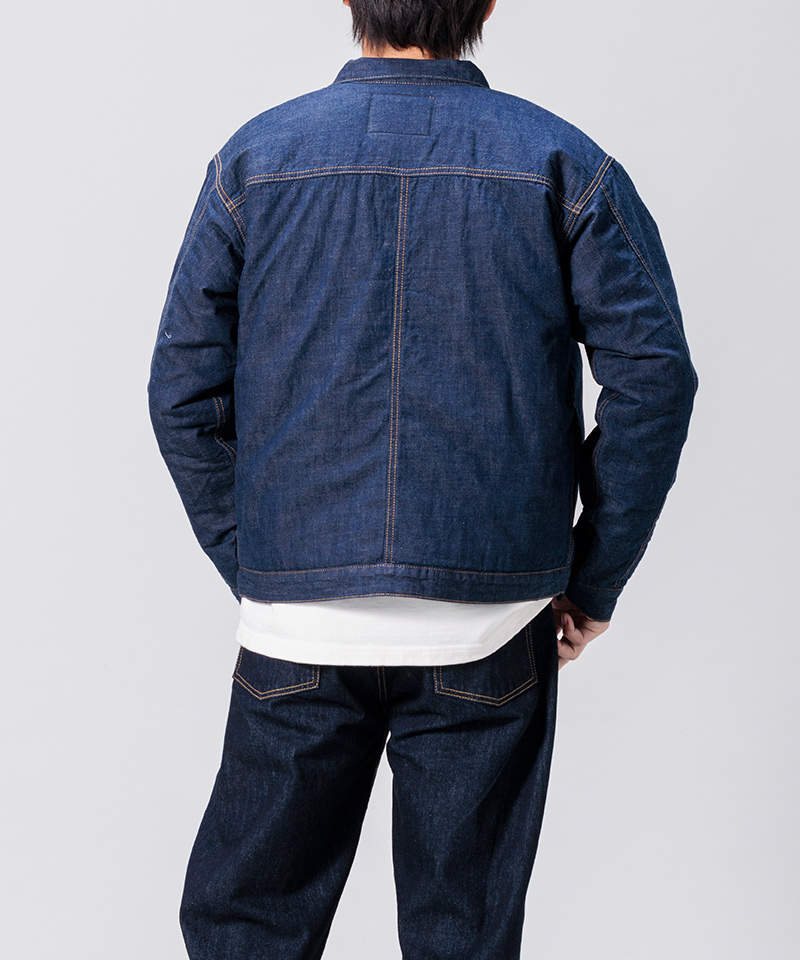 8oz Denim Padded Jacket