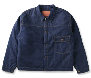 8oz Denim Padded Jacket