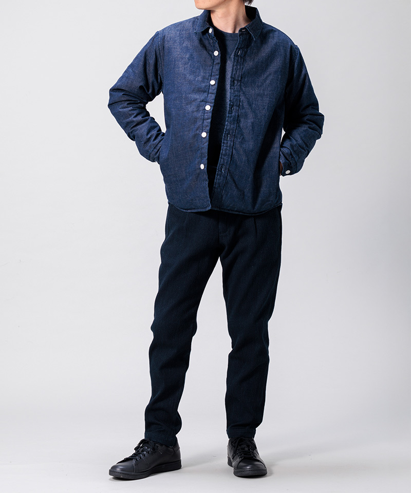 8oz Denim Padded Shirtスタイリング