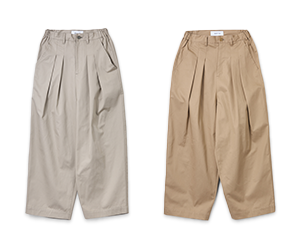 TWILL TACK PANTS